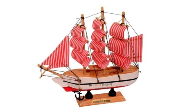 Wooden Idols & Figurines - Free Size, Pink, Wooden, Pack of1